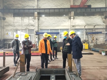 南部战区某部来我司考察 