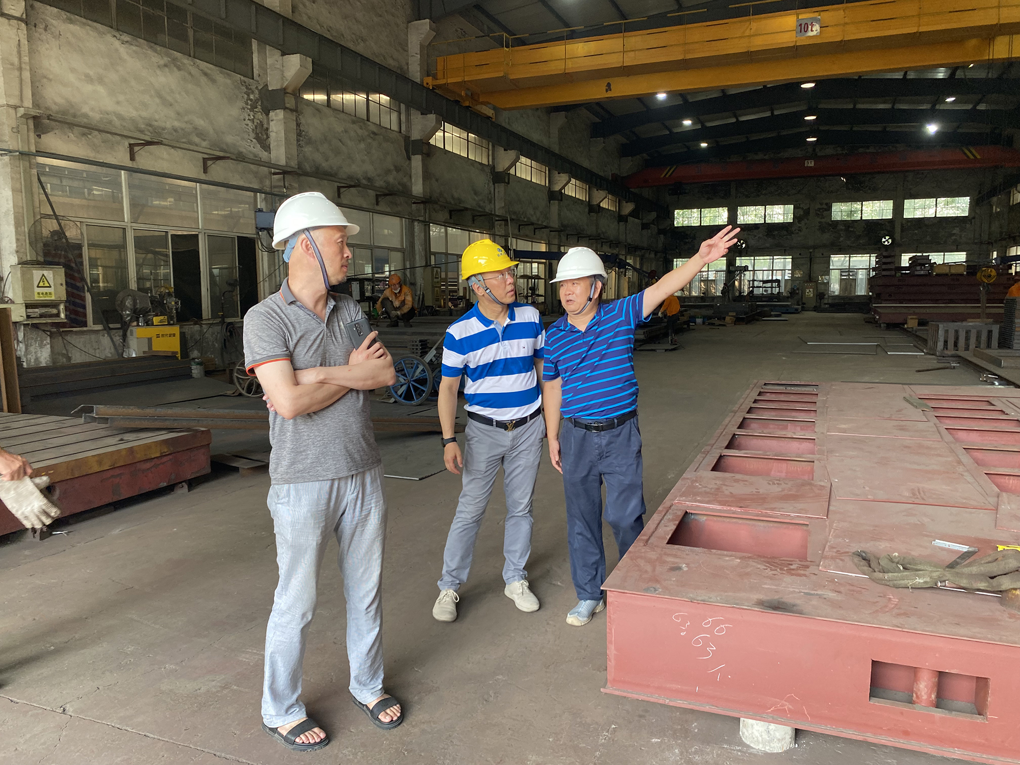 中国建筑标准院领导来厂考察 