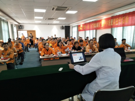 公司开展急救知识培训工作 